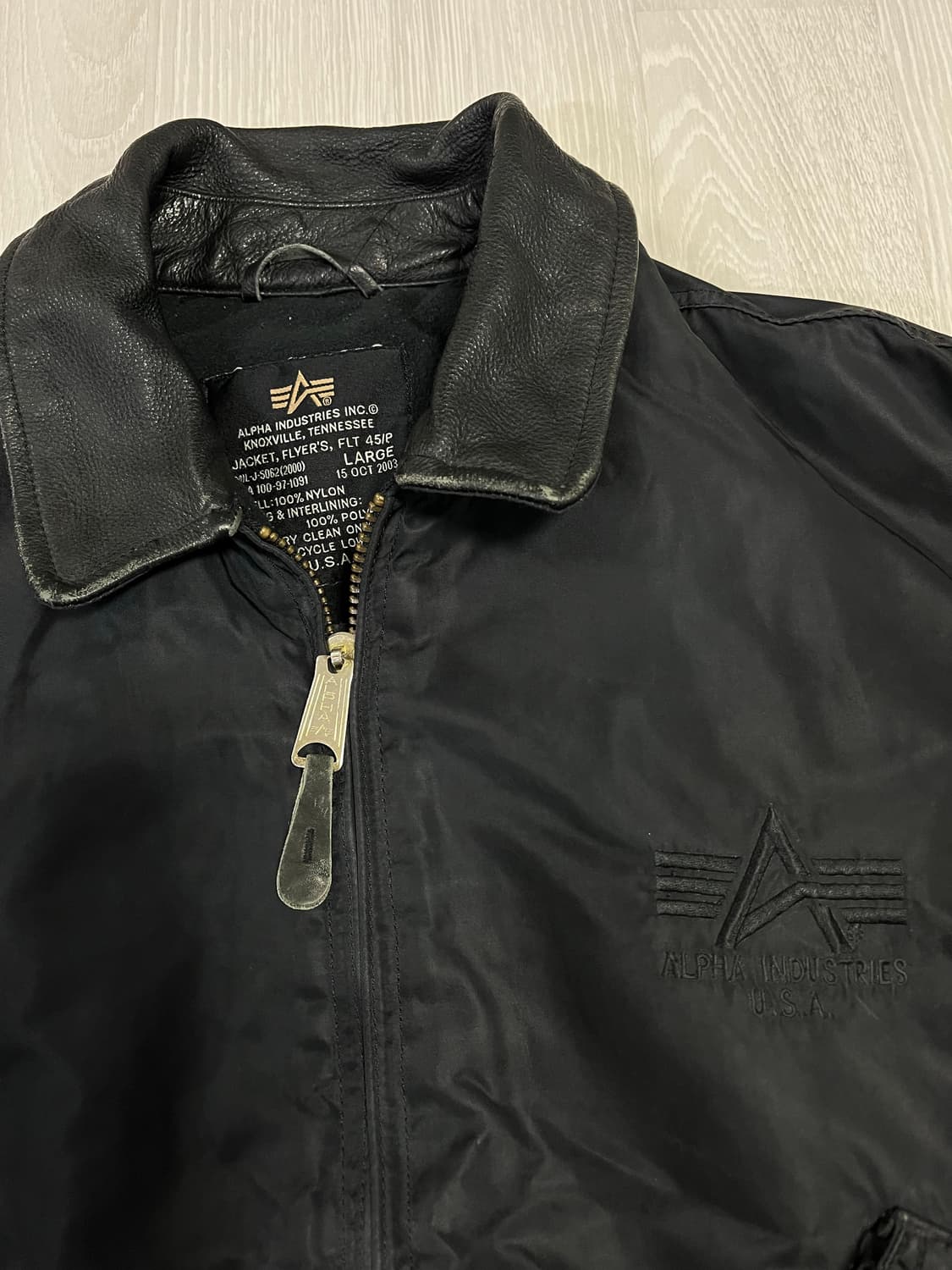 알파인더스트리 CWU 항공점퍼 XL 상품이미지3