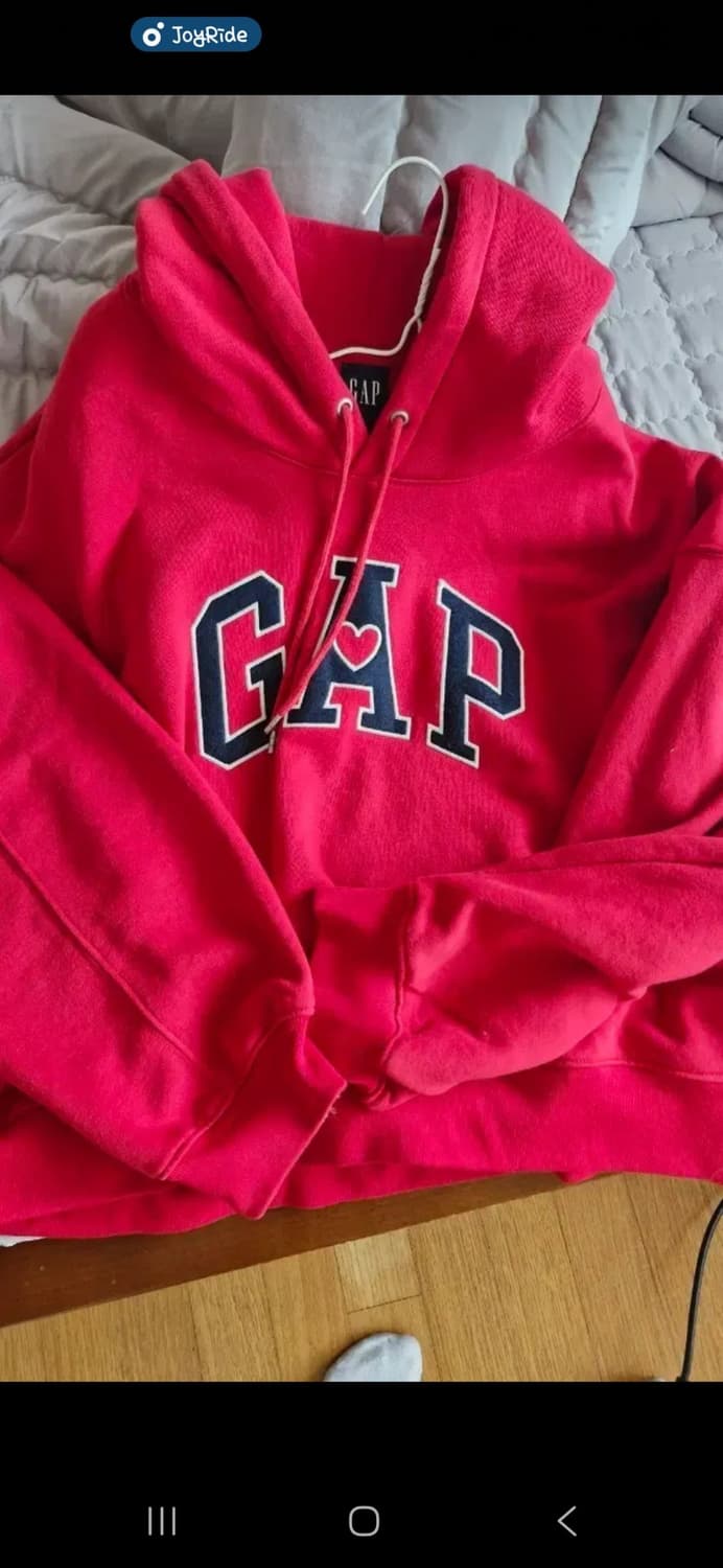 GAP 후드티 레드 상품이미지1