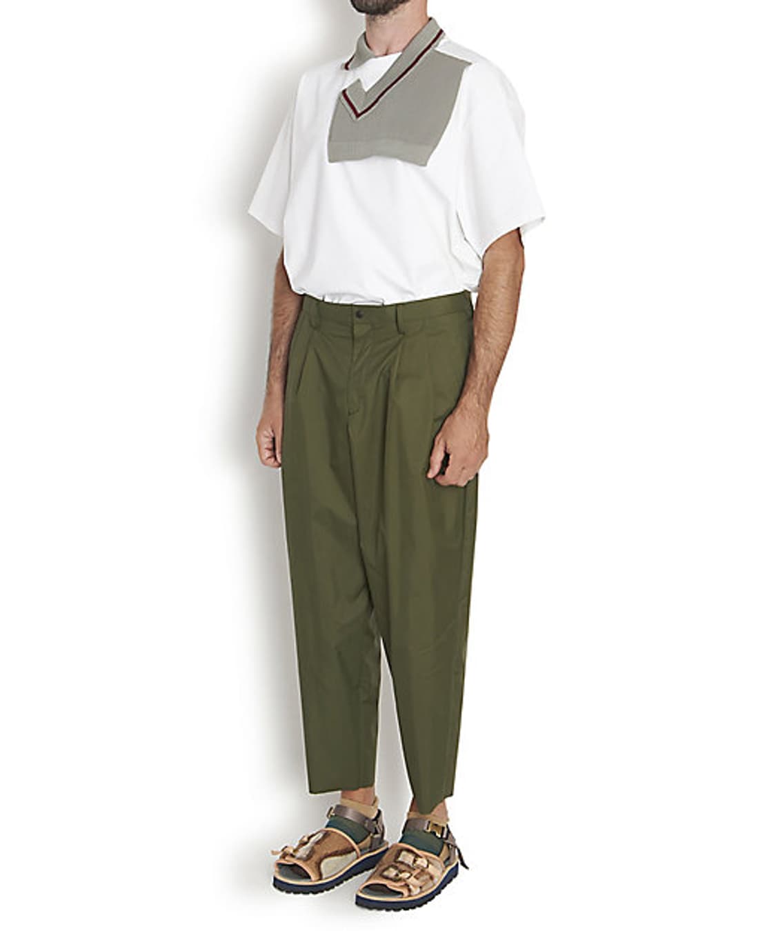 Kolor 나일론 테이퍼드 팬츠 상품이미지4