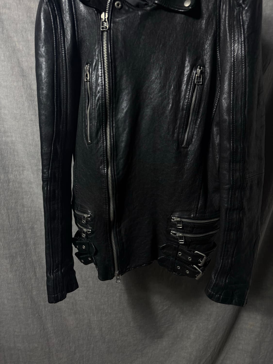 Vintage Multi Buckle Riders Jacket 상품이미지5