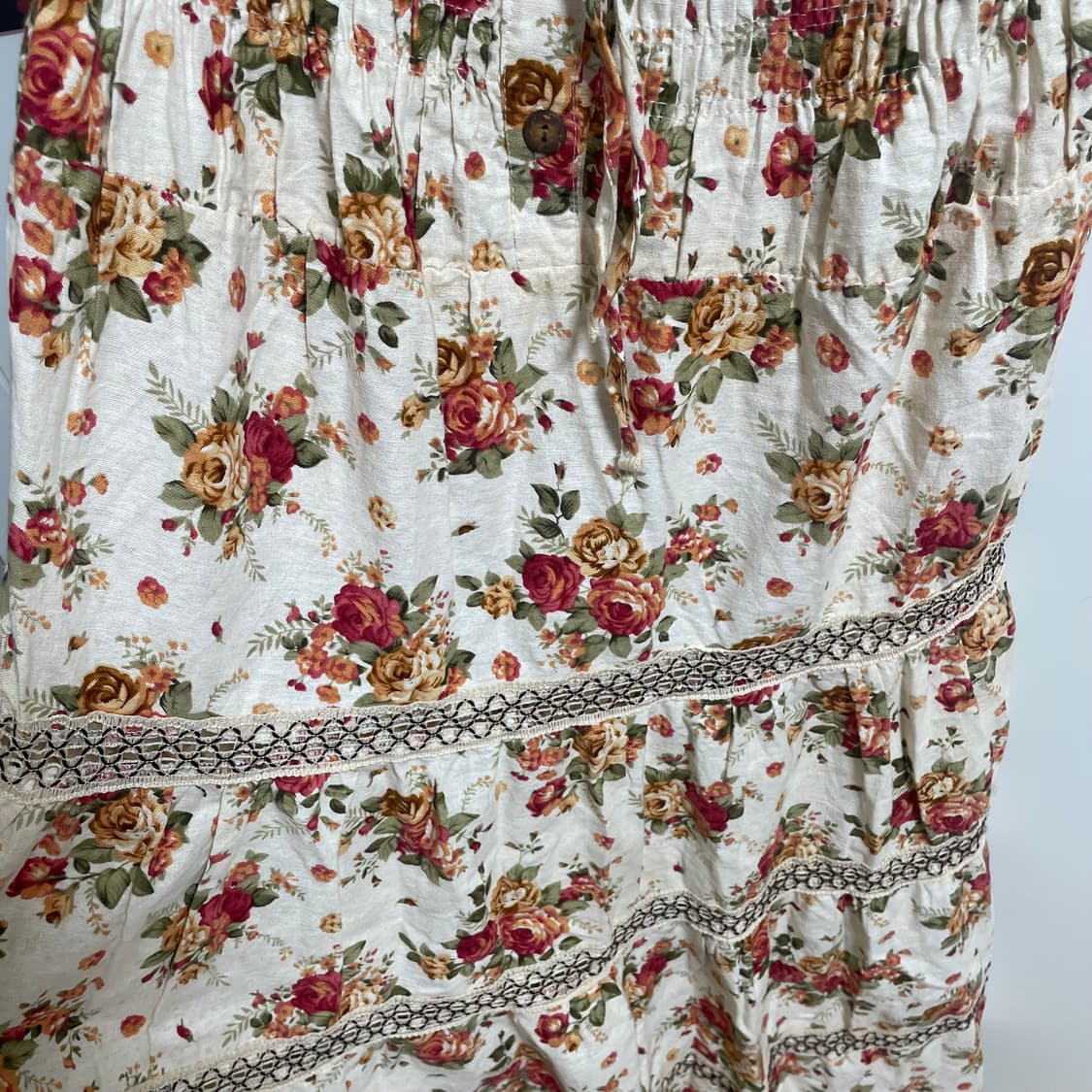 모리걸 레이스 플라워 롱원피스 상품이미지4