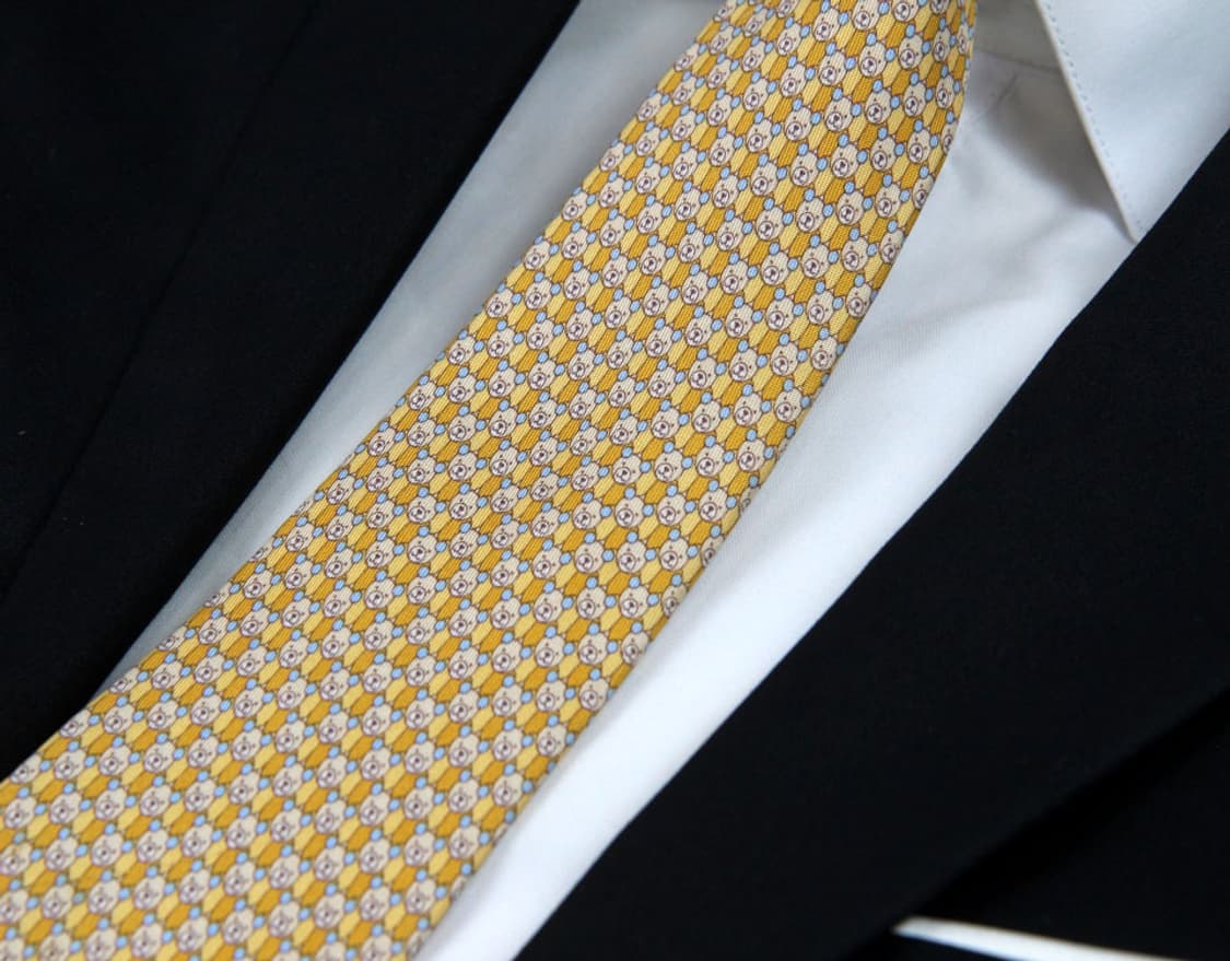 페라가모 8.4cm A-등급 신형 남자 명품 넥타이 상품이미지5