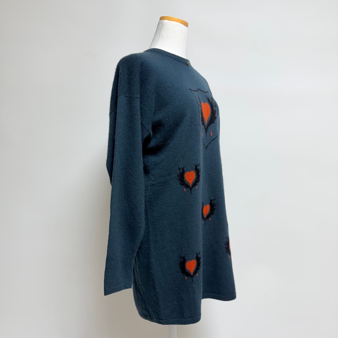 [캐시미어 100%] 스코틀랜드산 롱 니트 원피스 상품이미지2