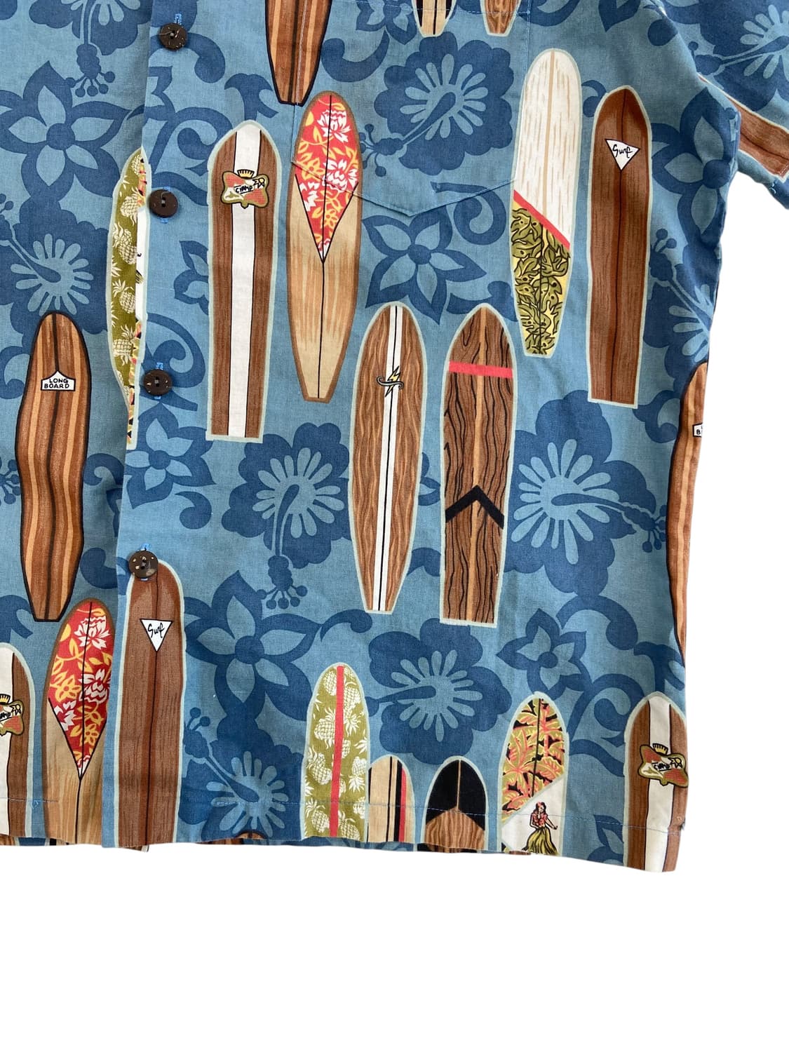 하와이안 Surfboard 알로하 셔츠 상품이미지4
