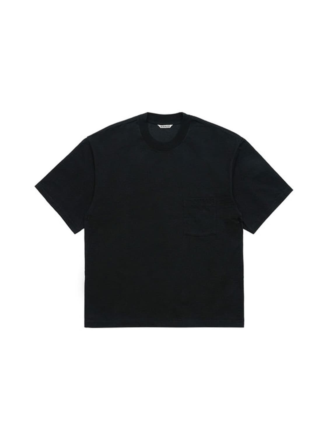 Auralee 코튼 반팔티(4,black) 상품이미지1