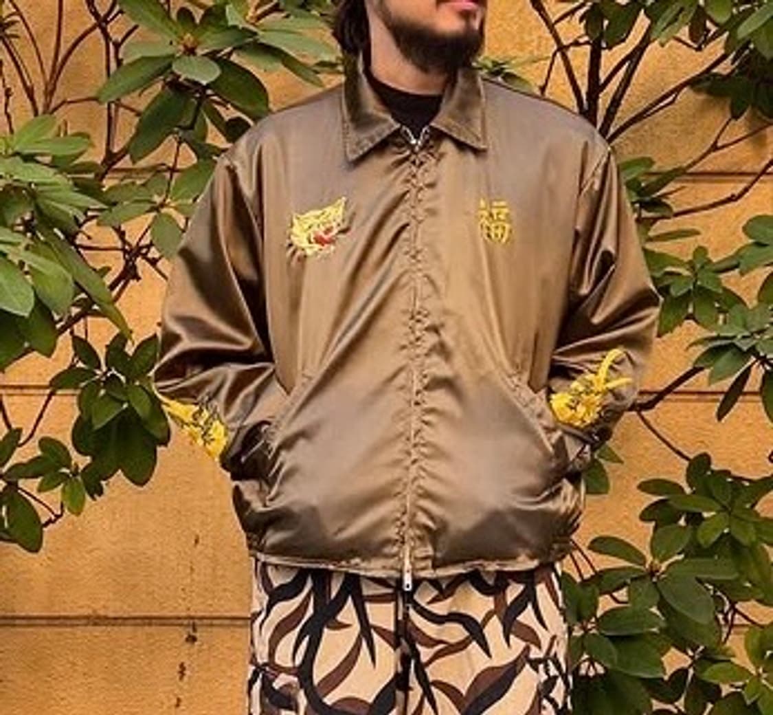 Hinson 자수 코치자켓 M사이즈 상품이미지3