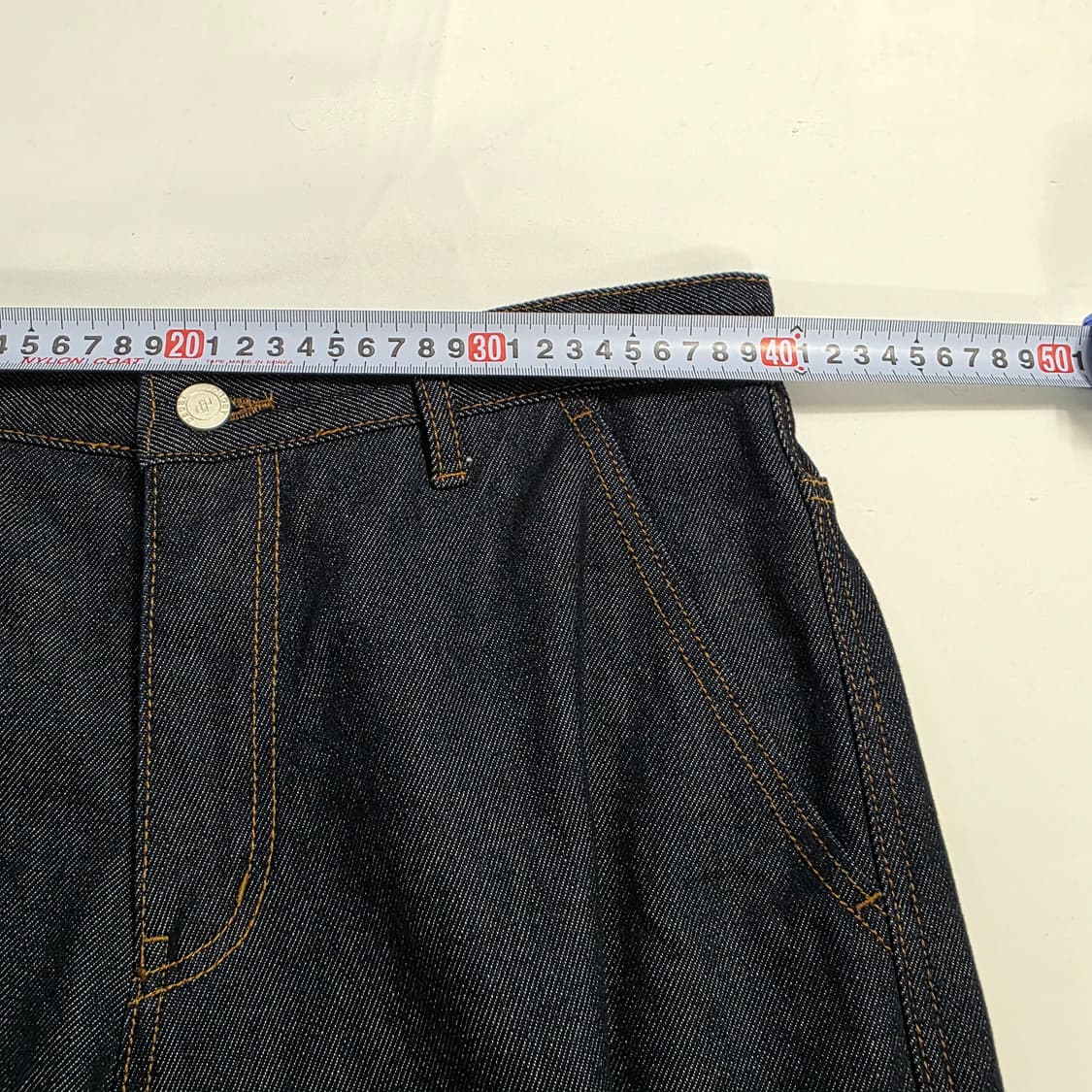 1133 [DECRT] 데님 카고 와이드 팬츠 32 상품이미지3