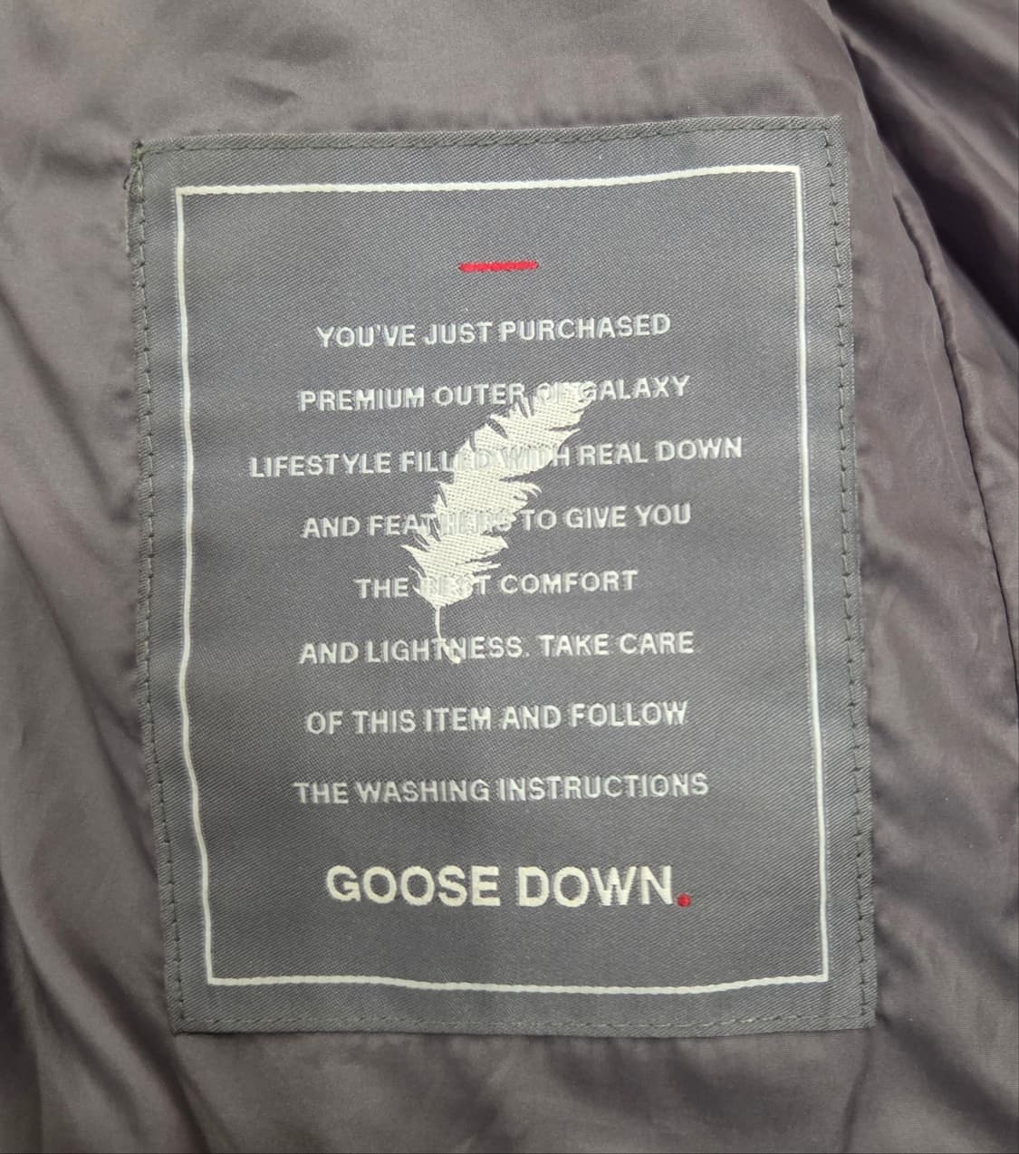 갤럭시 남성 양가죽 다운 자켓 95 상품이미지7