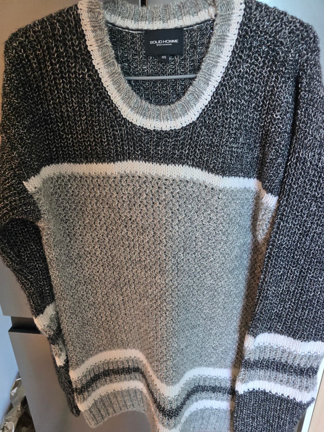 솔리드옴므 우영미 니트105 상품이미지2