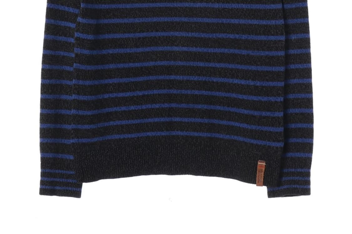 타미힐피거 데님 배색 스트라이프 니트 XS 상품이미지4