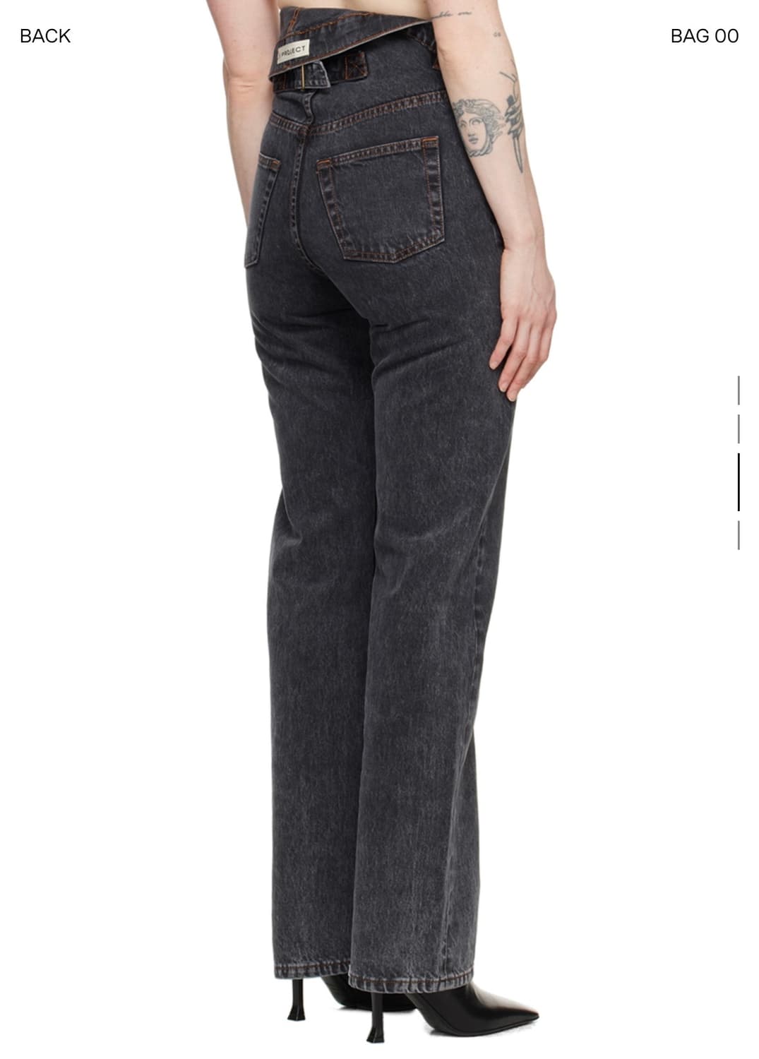 Y/Project 와이프로젝트 black asymmetric jenas 상품이미지3