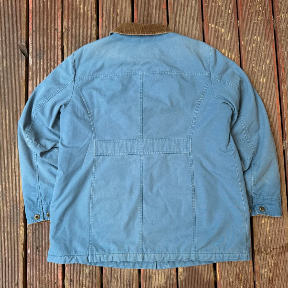 LLBean 안감 퀼팅 초어자켓 스카이 상품이미지3