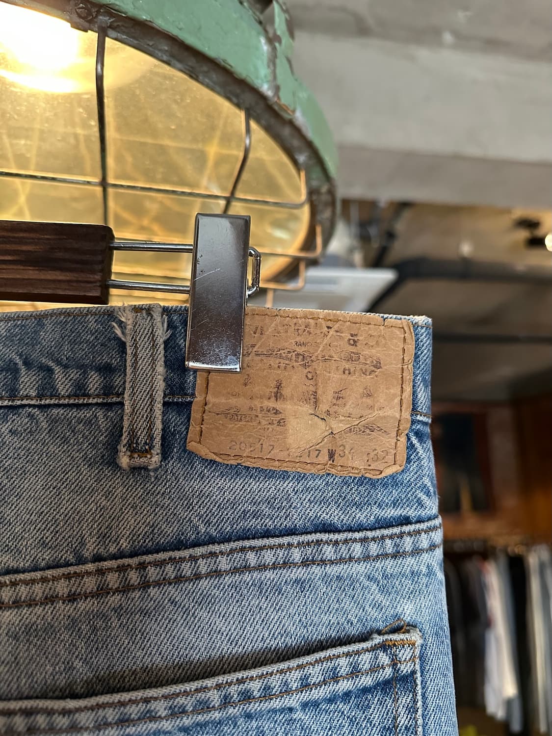 80s USA Levis 517 Boot Cut Denim Pants 상품이미지7