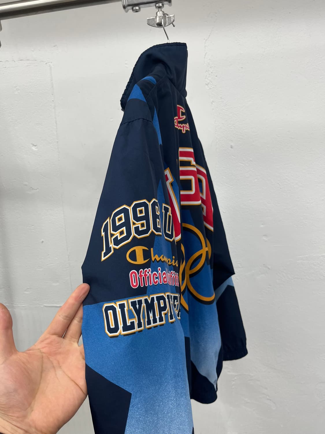 XL) 90's CHAMPION ATLANTA WINDBREAK 상품이미지6