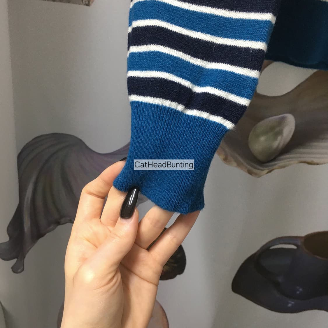 아예 새 옷+택포_릿킴 스트라이프 니트 상품이미지4