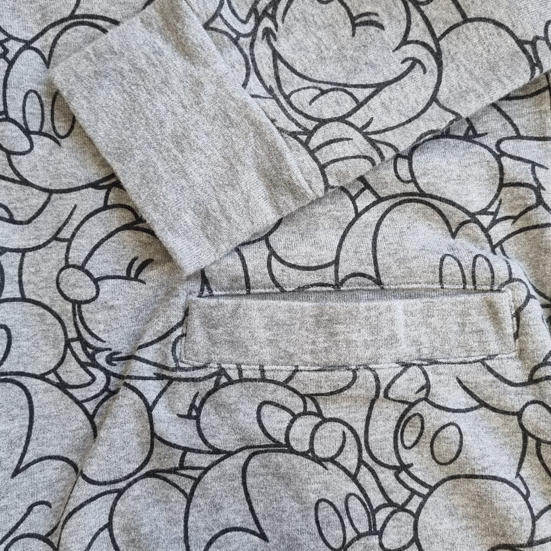 도쿄 Disney 미키마우스 패턴 코튼 가디건 1839 상품이미지6