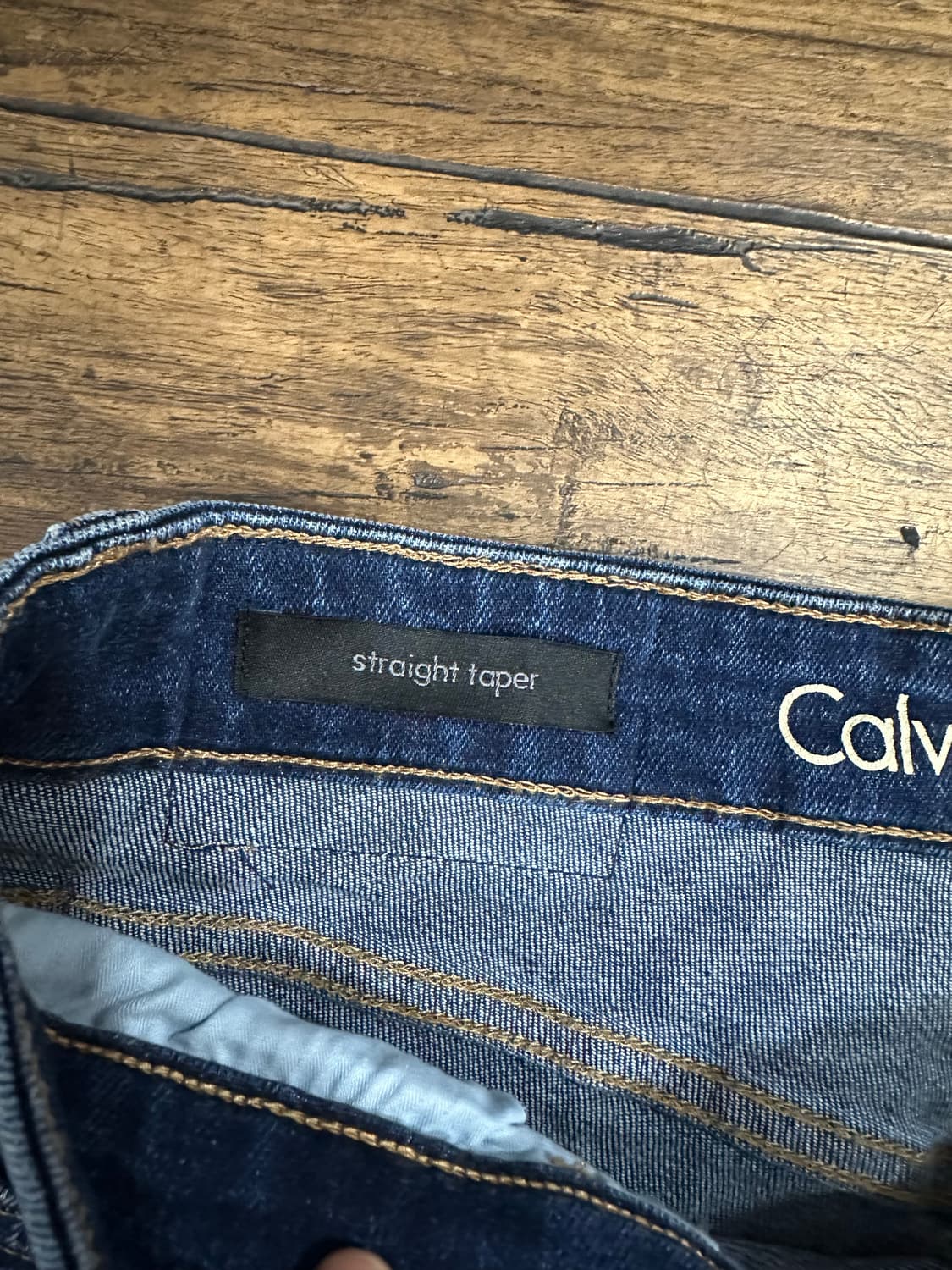 캘빈클라인진 스트레이트 테이퍼 청바지 28사이즈 새제품 상품이미지7