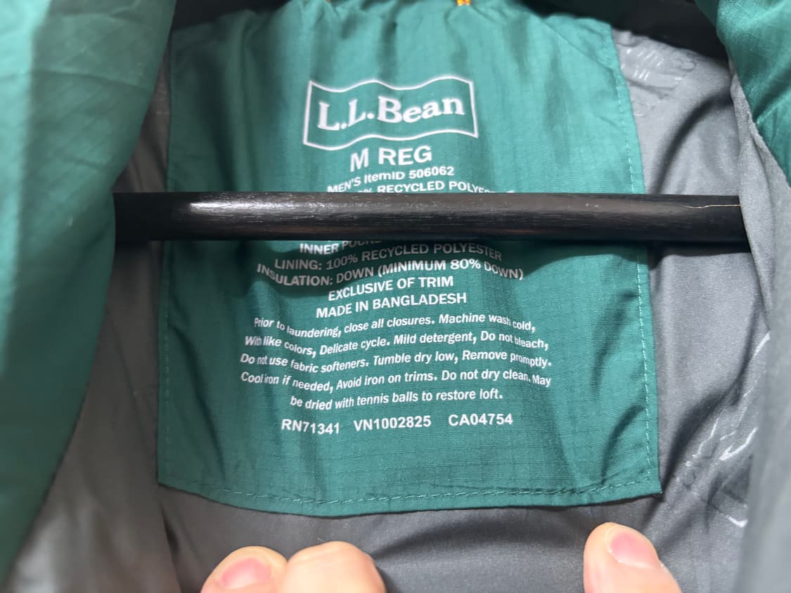엘엘빈 llbean 다운패딩 m 95 상품이미지4