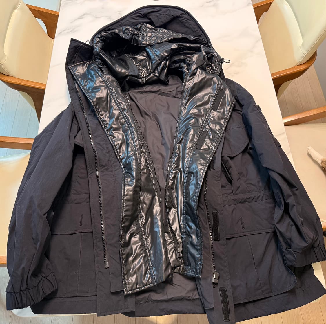 준지 신더사이즈 야상 파카 XXL(110-115) 정품 상품이미지1