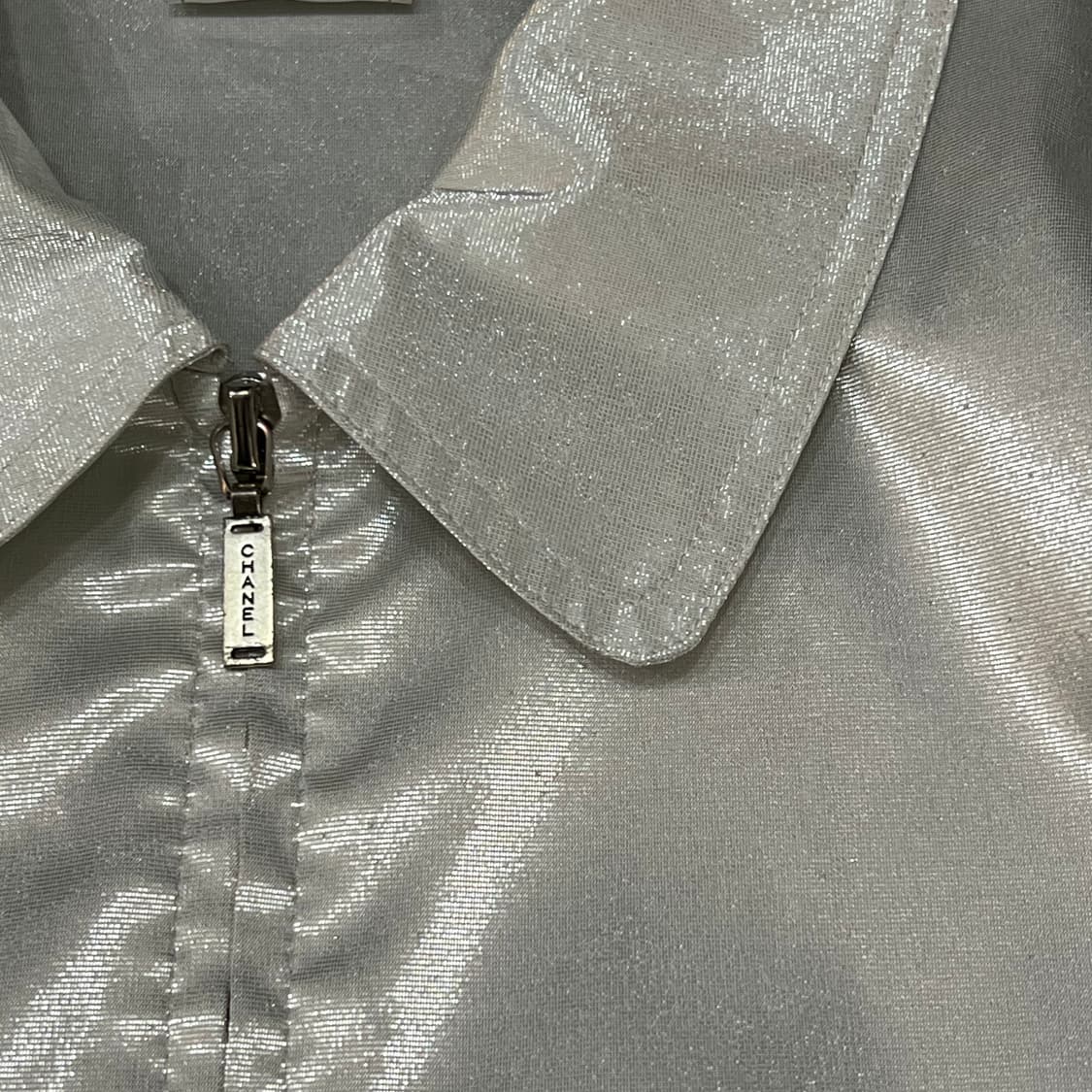  샤넬 실버 샤인 자켓 +명품감정서 y15449 상품이미지4