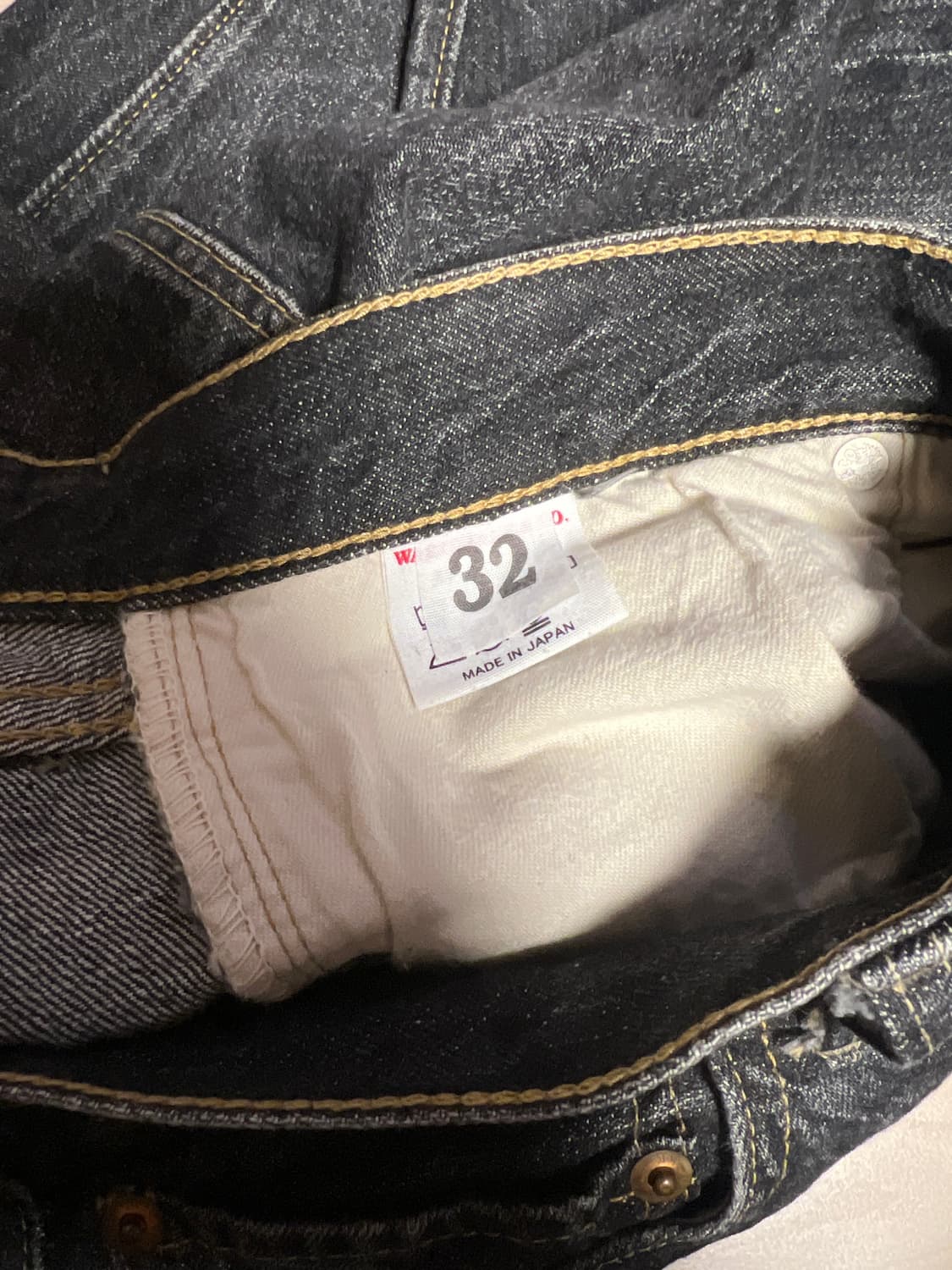 웨어하우스 세컨핸드 1100 32 블랙  상품이미지3