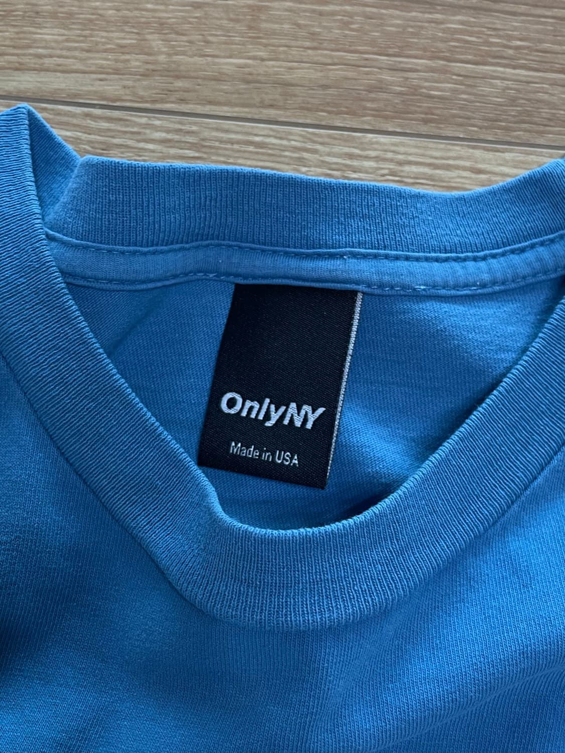 Only ny 티셔츠 블루 상품이미지2
