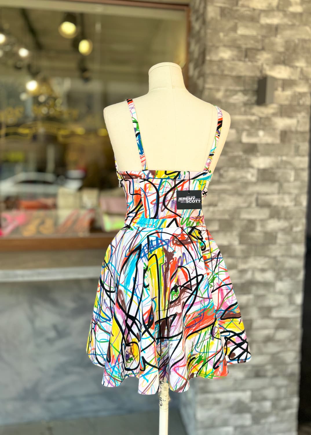새상품 JEREMY SCOTT  제레미스캇 드레스 (USA 2)44사이즈 상품이미지4
