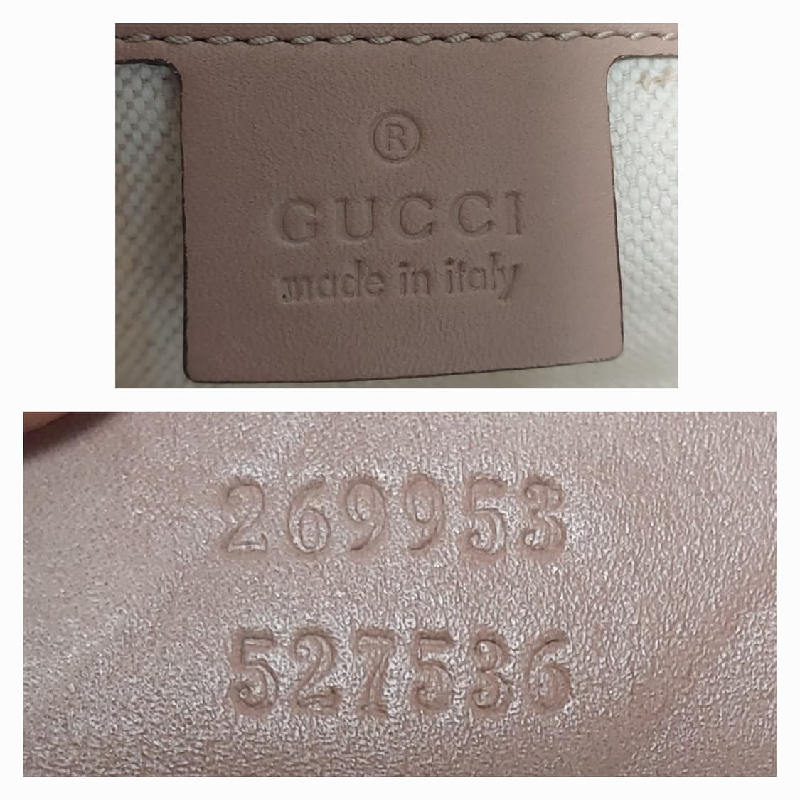 구찌 GG 캔버스 스칼렛 핑크 토트백 (정품) 상품이미지10