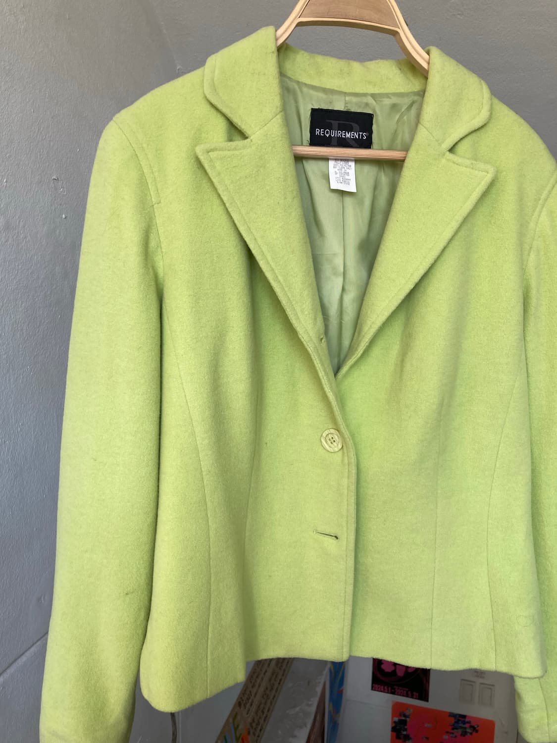 라임 숏 코트/자켓 상품이미지2