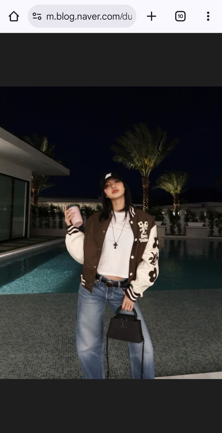 루이비통 엠브로이더드 바시티 자켓 상품이미지3