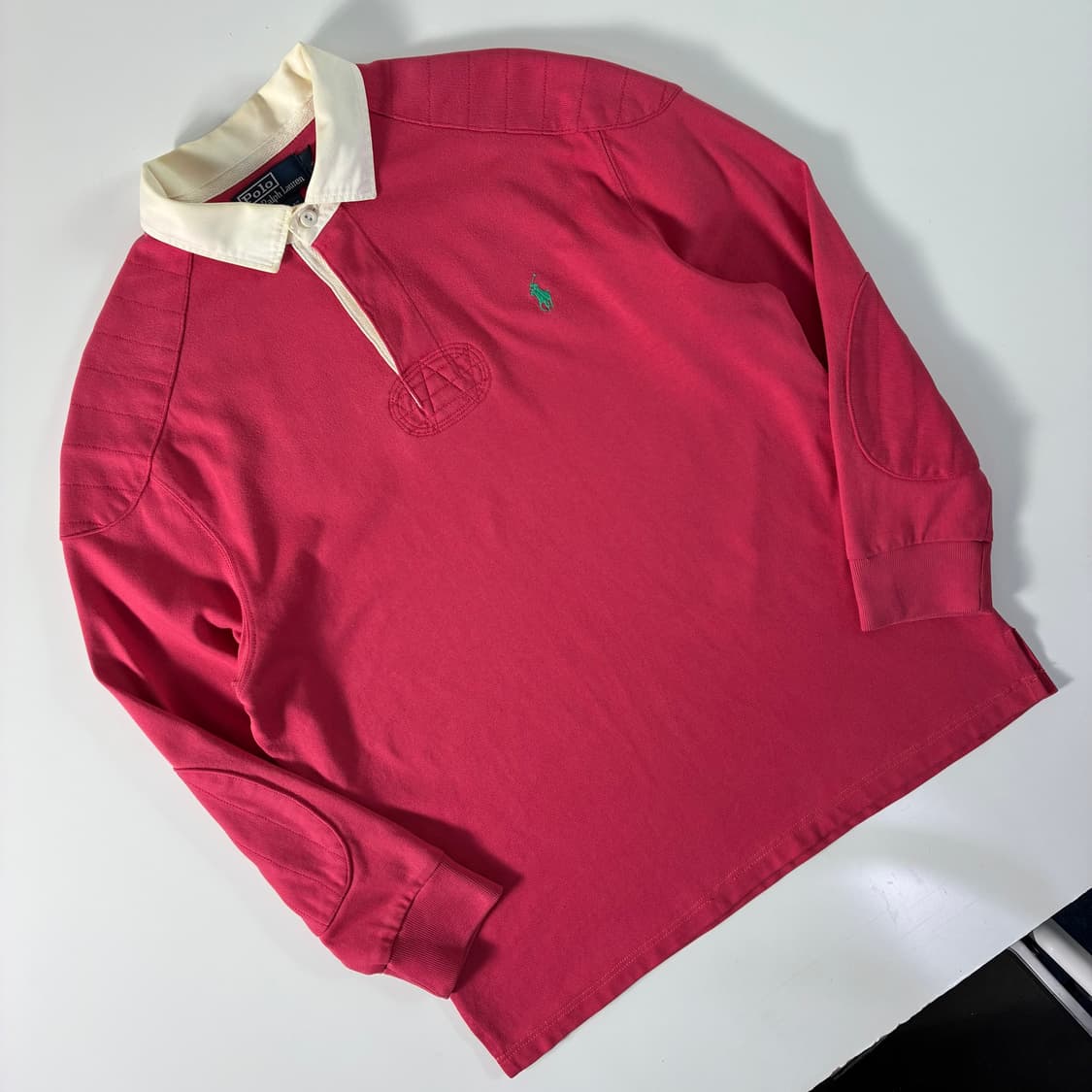 Polo 폴로 랄프로렌 그런지 핑크 럭비 옐로우 럭비티 상품이미지2