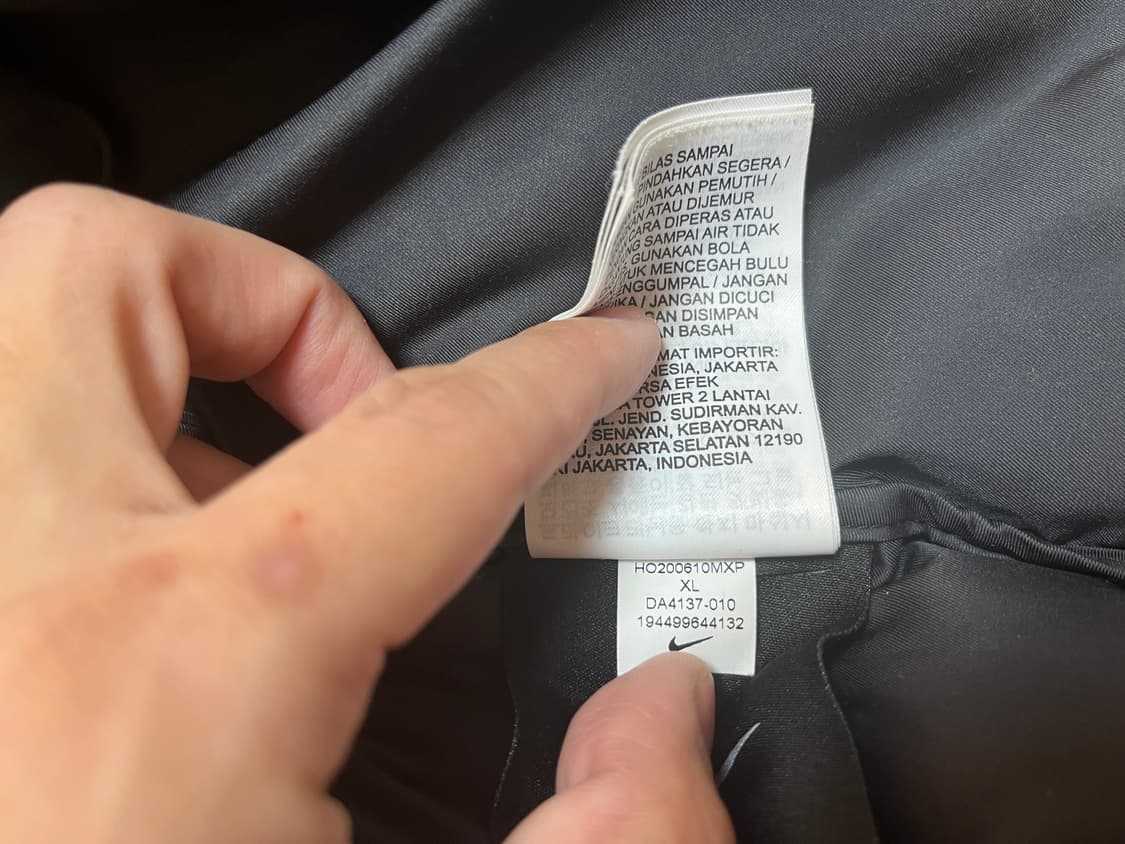 나이키 녹타 패딩 아시아 XL 상품이미지10