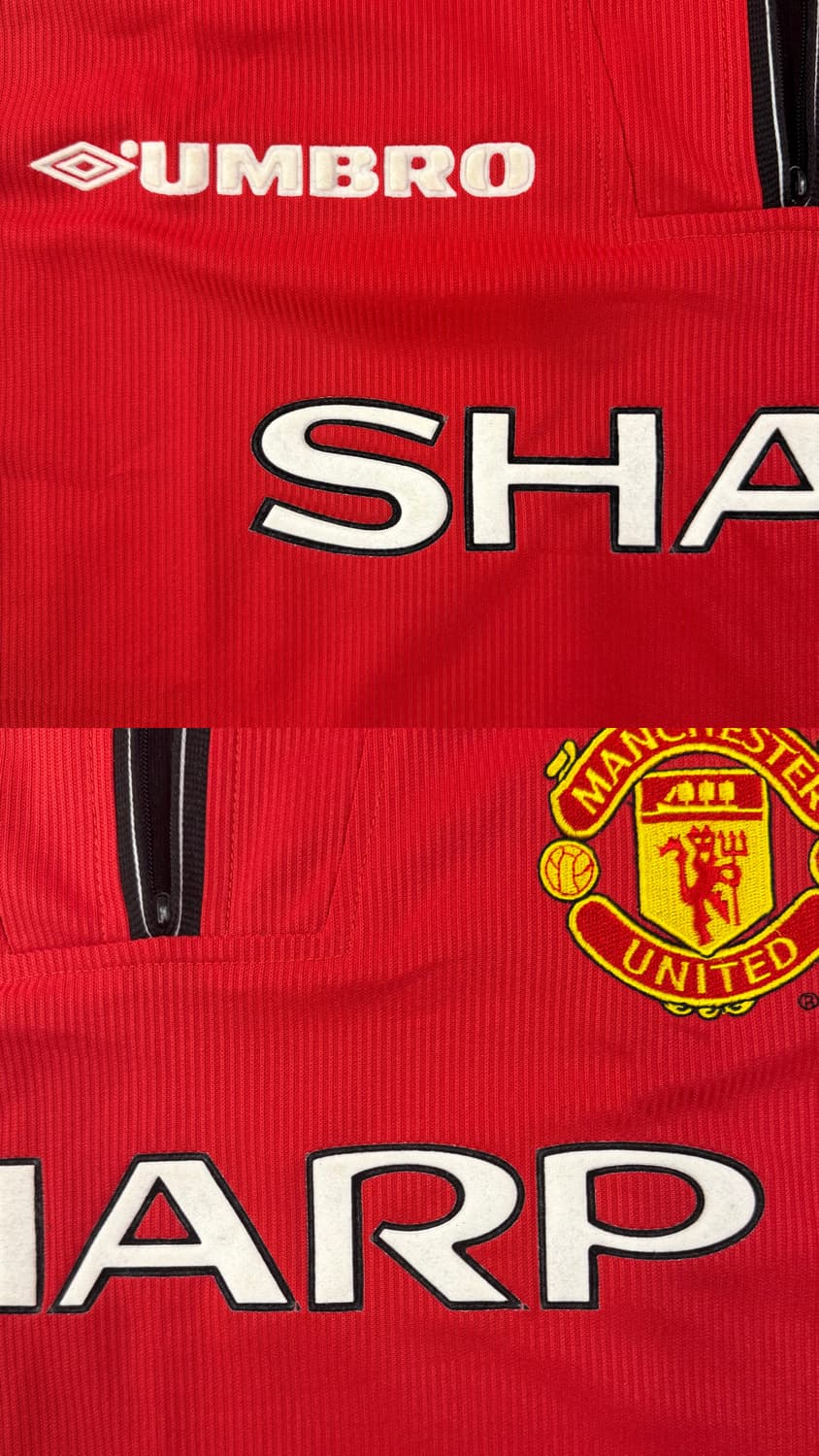 98-00 맨유 홈 베컴 유니폼 상품이미지6