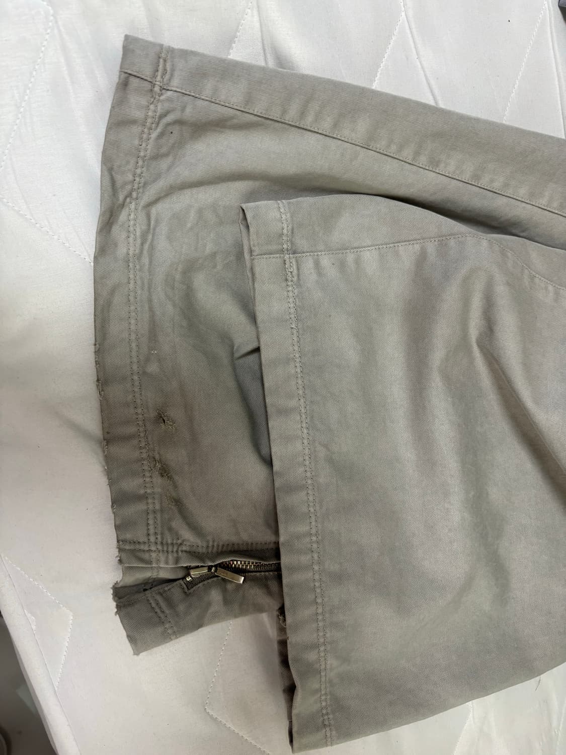 폴리테루 flight pants - ivory 상품이미지3