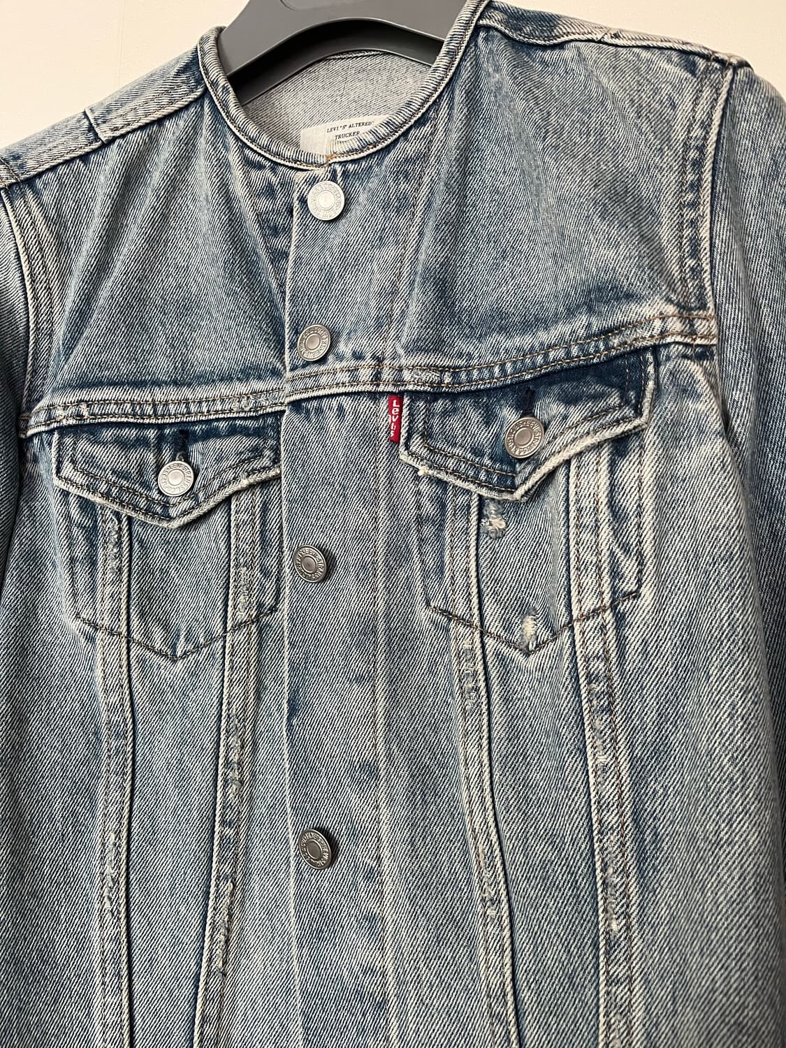 리바이스 여성용 알터드 트러커 재킷 XS 상품이미지3