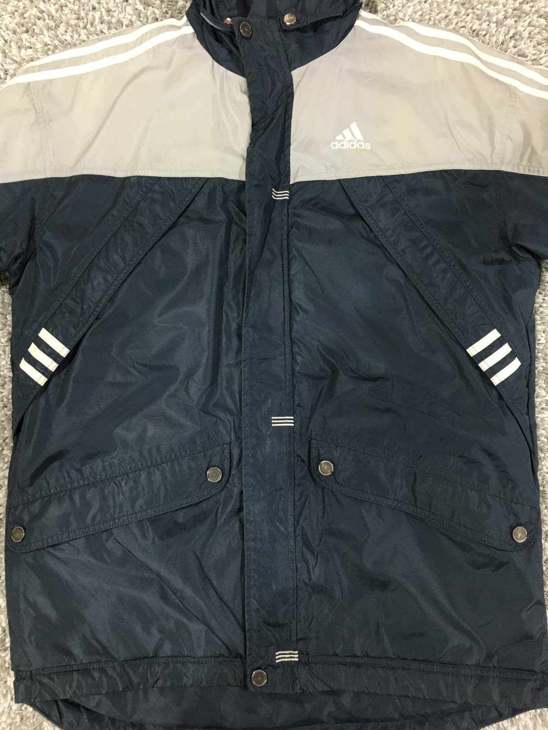 아디다스 네이비 바람막이 자켓 상품이미지3