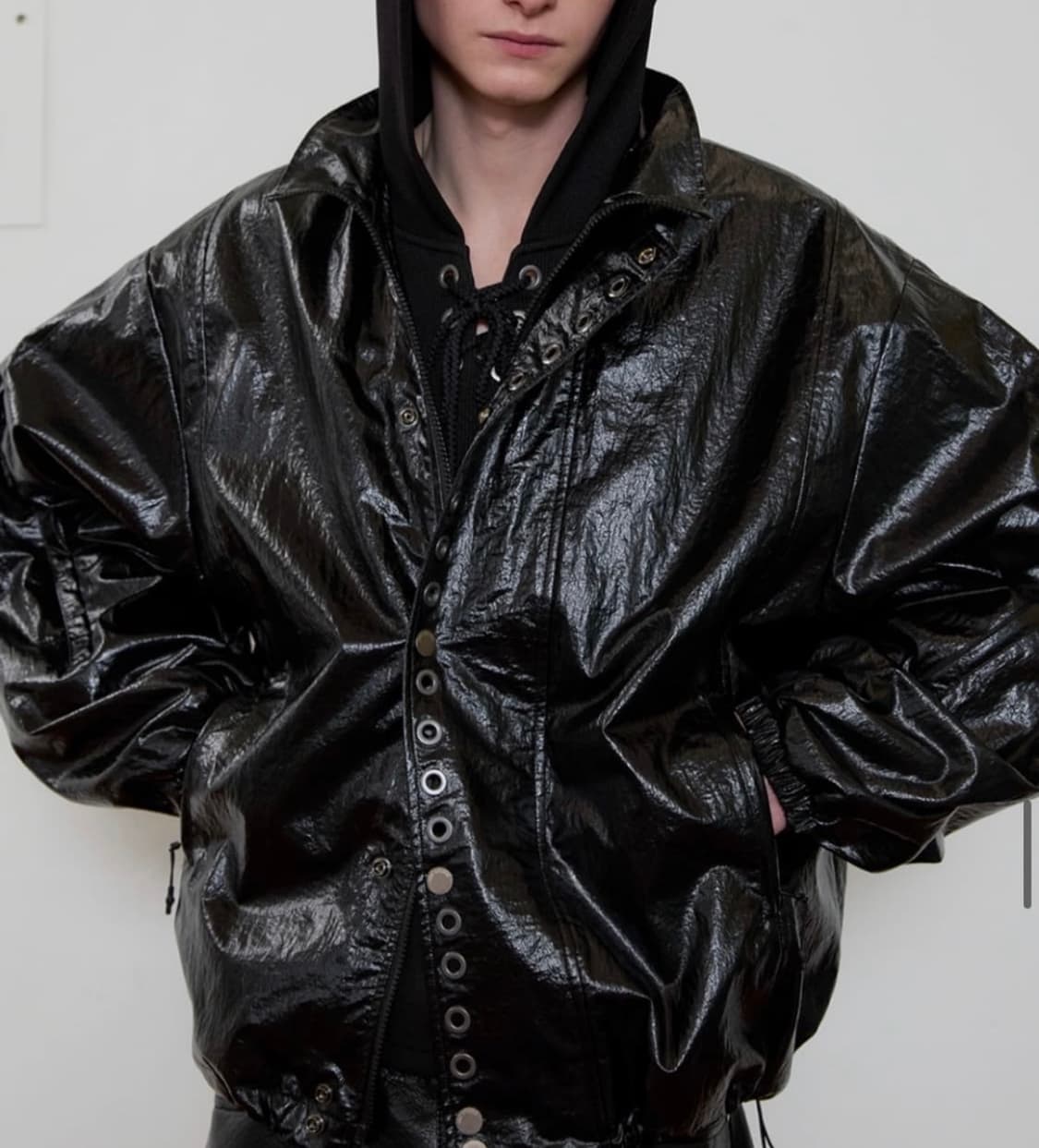 ESC studio 아일렛 윈드브레이커 자켓 상품이미지2