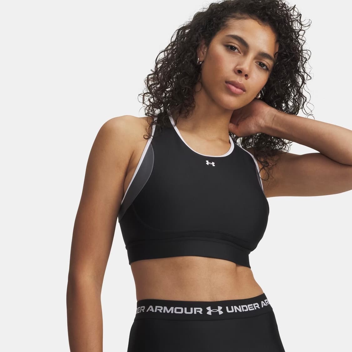 (새상품) 언더아머 UA 크로스백 미드 오픈 백 스포츠브라 S 상품이미지6