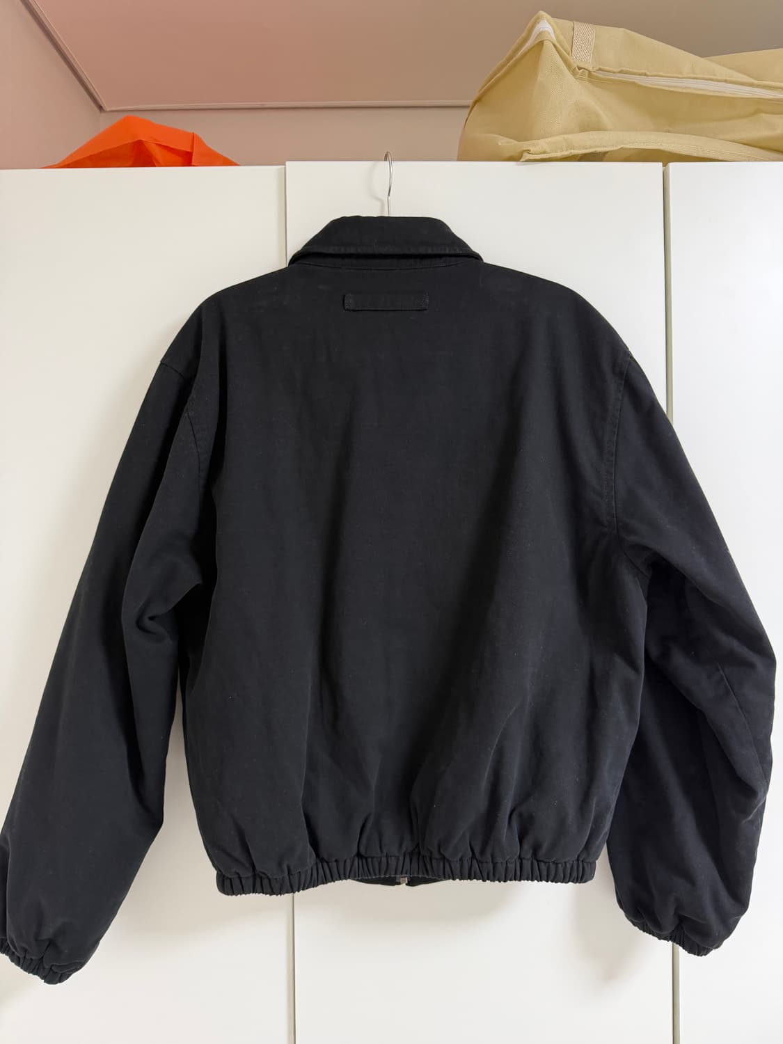 웰빙익스프레스 코튼 봄버 블랙 상품이미지2