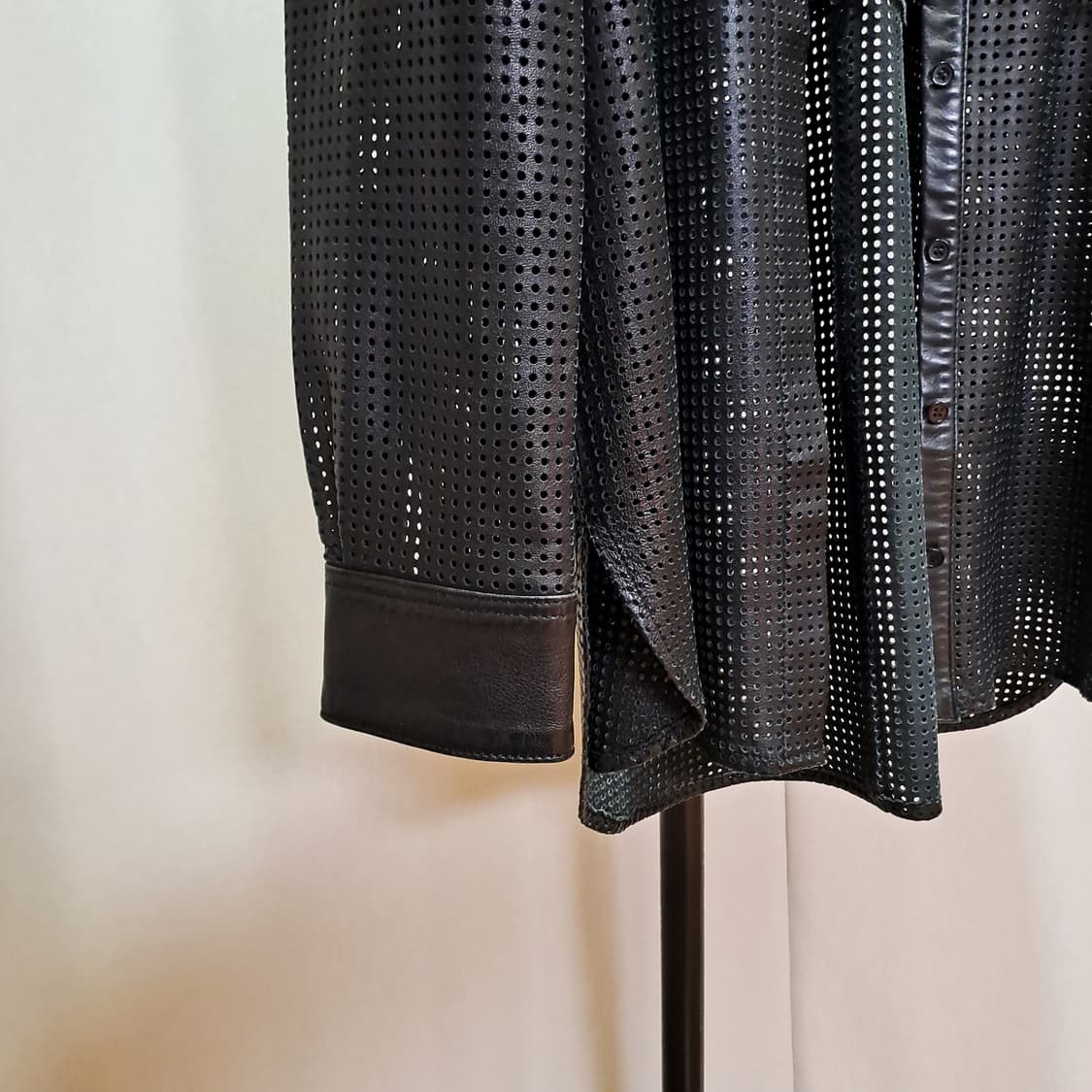 (택포) 우테르케 양가죽 펀칭 셔츠 S B163 상품이미지4