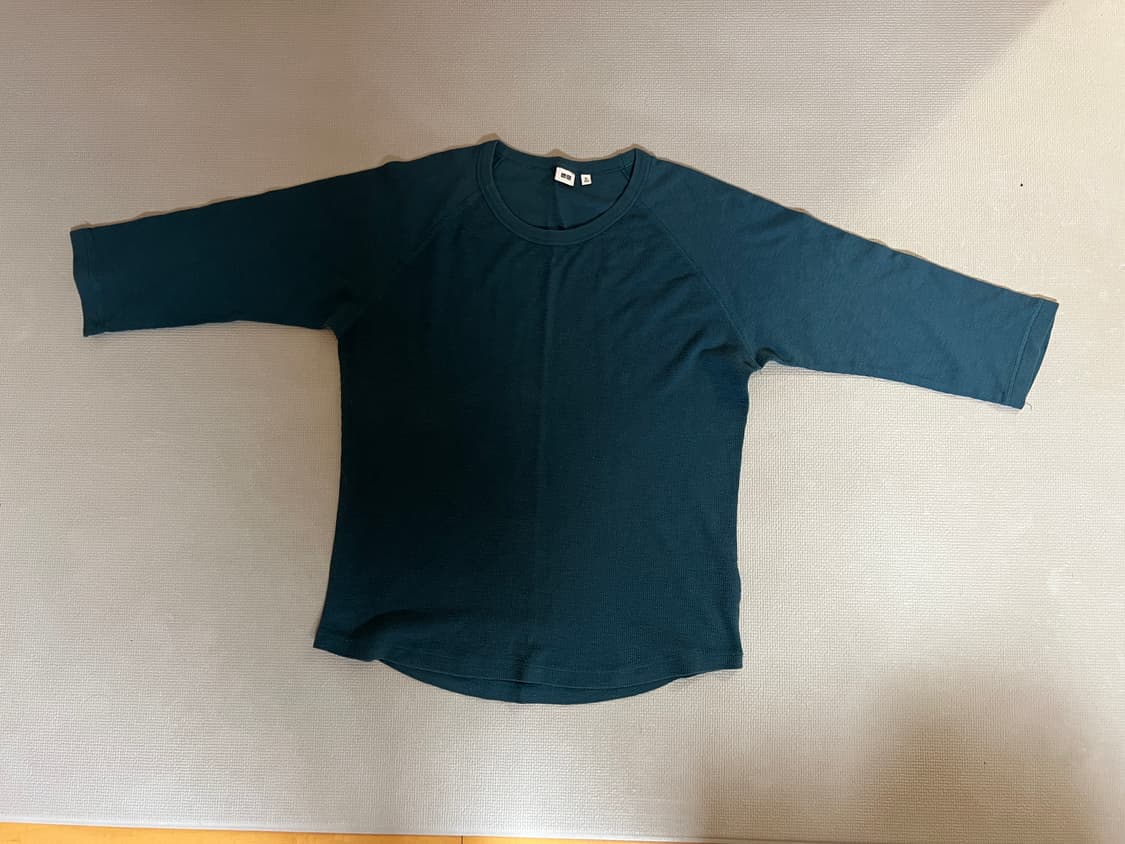 무료배송 - 유니클로 7부 티셔츠(사이앤) XL 상품이미지1