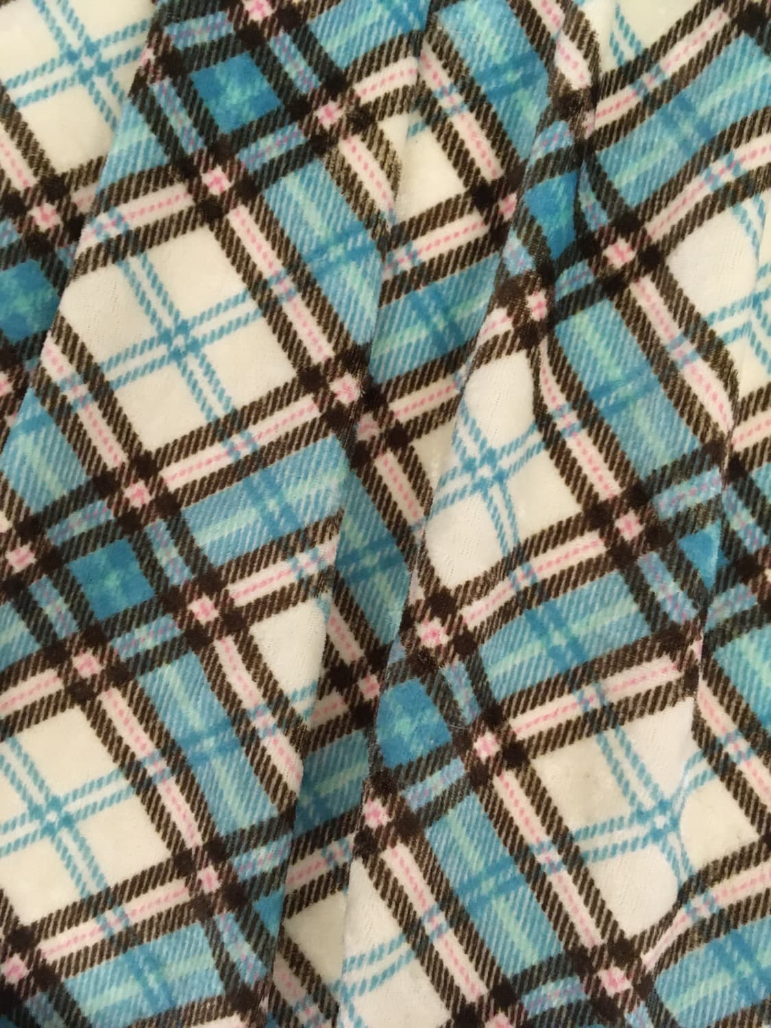 데이지러버즈 깅엄체크 벨벳 퍼프소매 탑 원피스 라떼갸루 헤이세이 상품이미지2