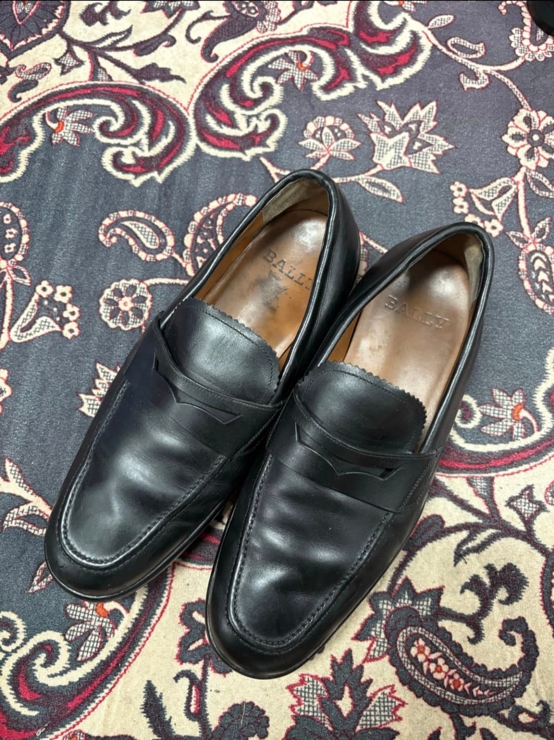 BALLY 블랙 컴포트 로퍼 (KR 260mm a187  상품이미지1