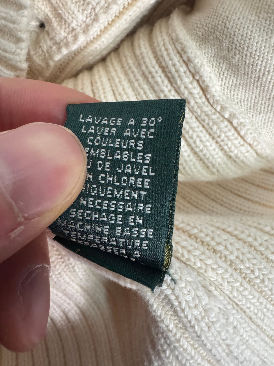 희귀!! 여성 랄프로렌 그린라벨 코튼 니트 버튼 골찌 가디건 S 상품이미지5