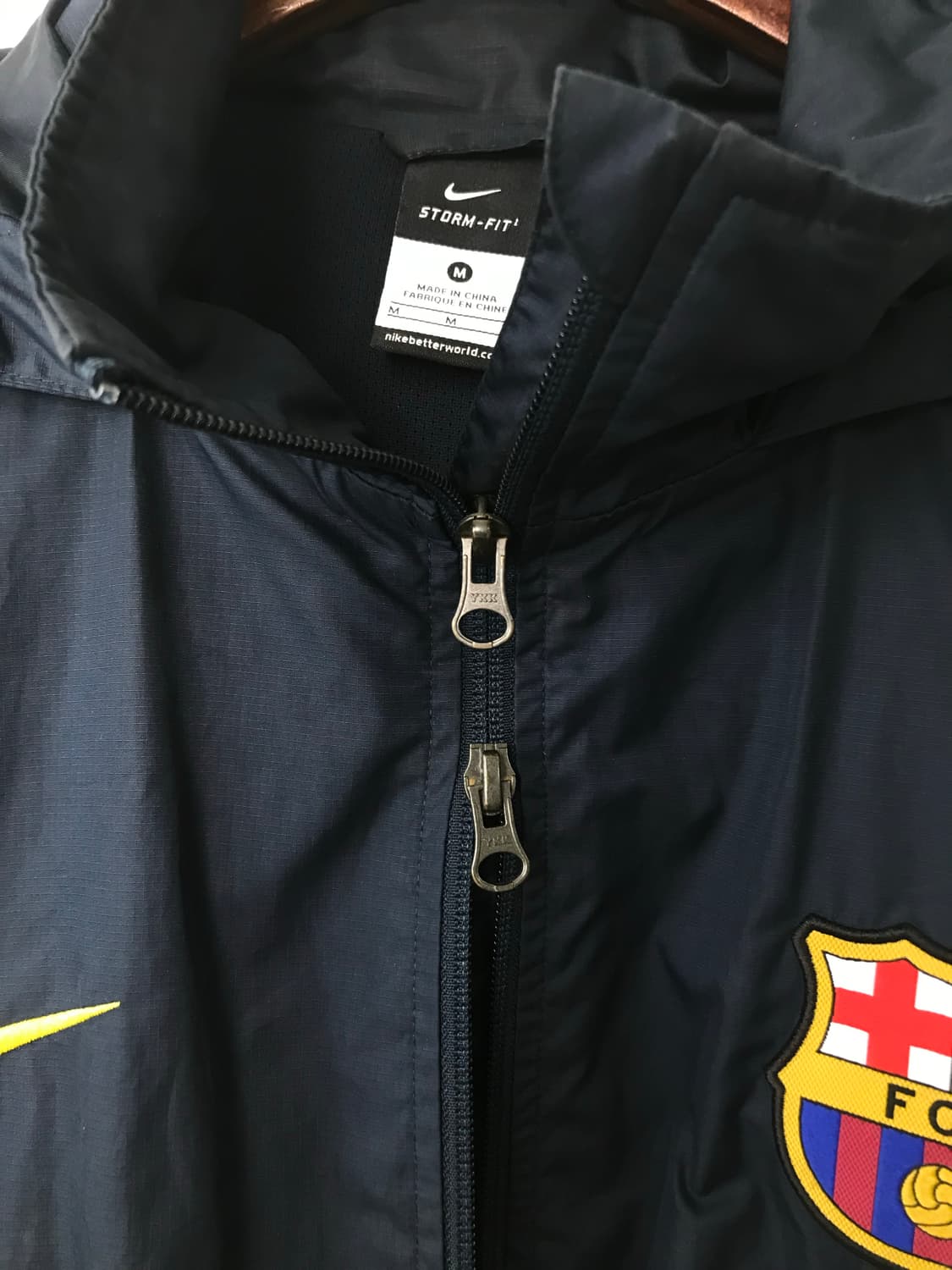 나이키 바르셀로나 네이비 바람막이 자켓 상품이미지5