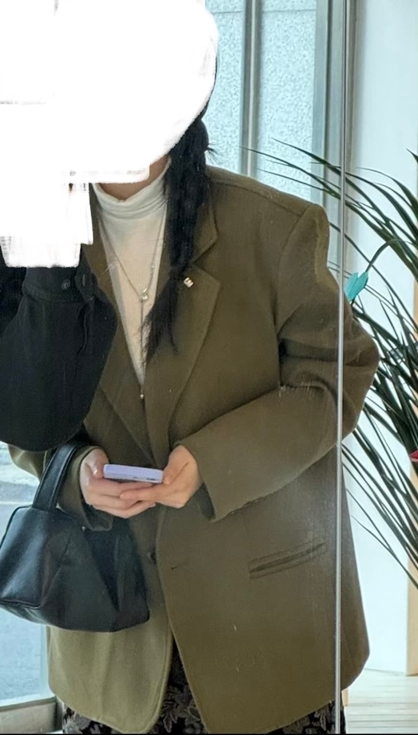 celitails 셀리테이즈 올리브 오버핏 자켓/블레이저 상품이미지2