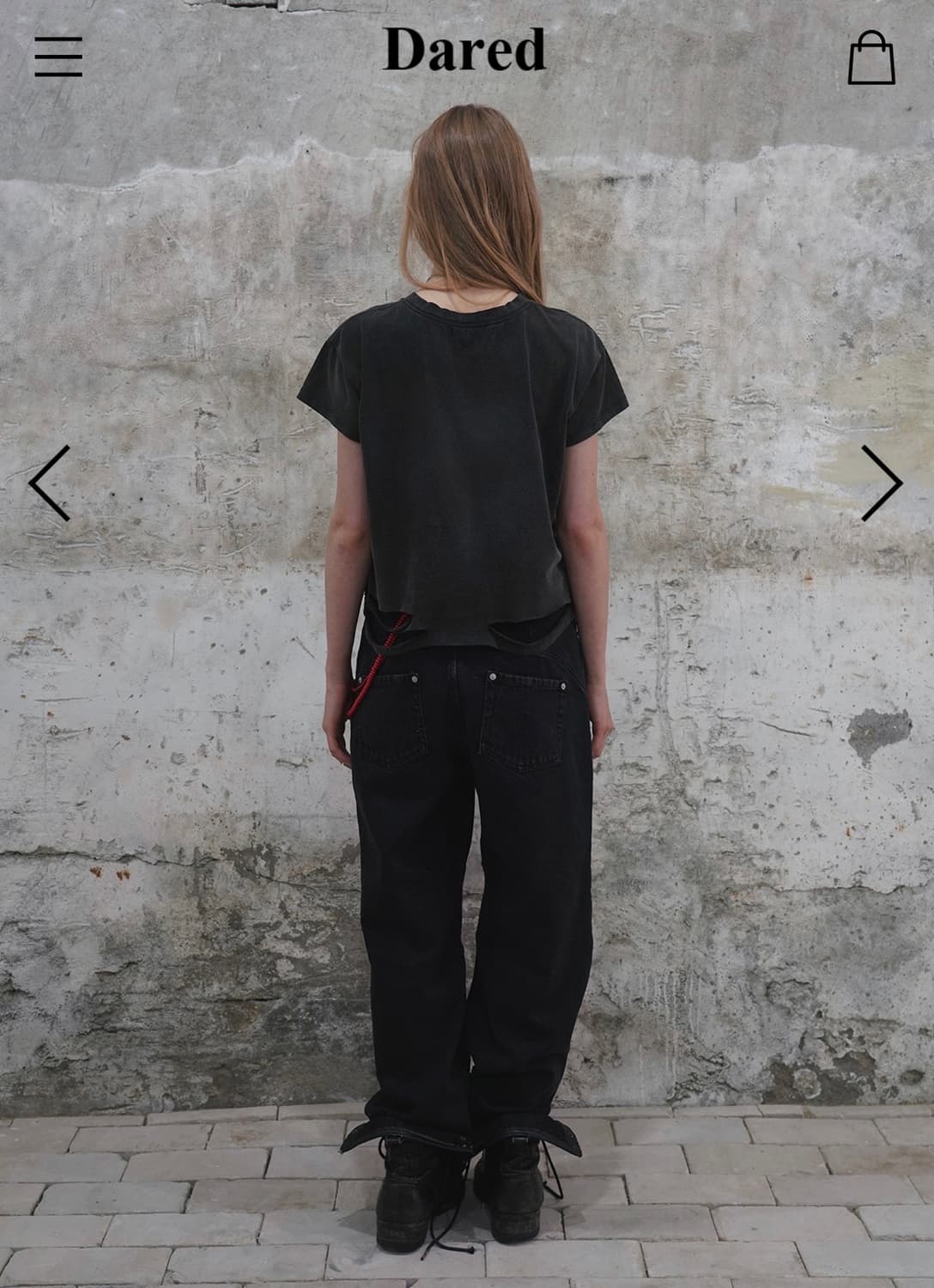 데어드 STAIN BURN T-SHIRT 상품이미지3