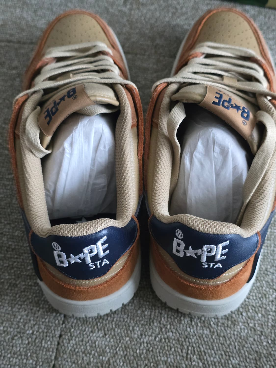 베이프 스니커즈 BAPE SK8 STA #4 8.5(265mm) 새제품
 상품이미지5