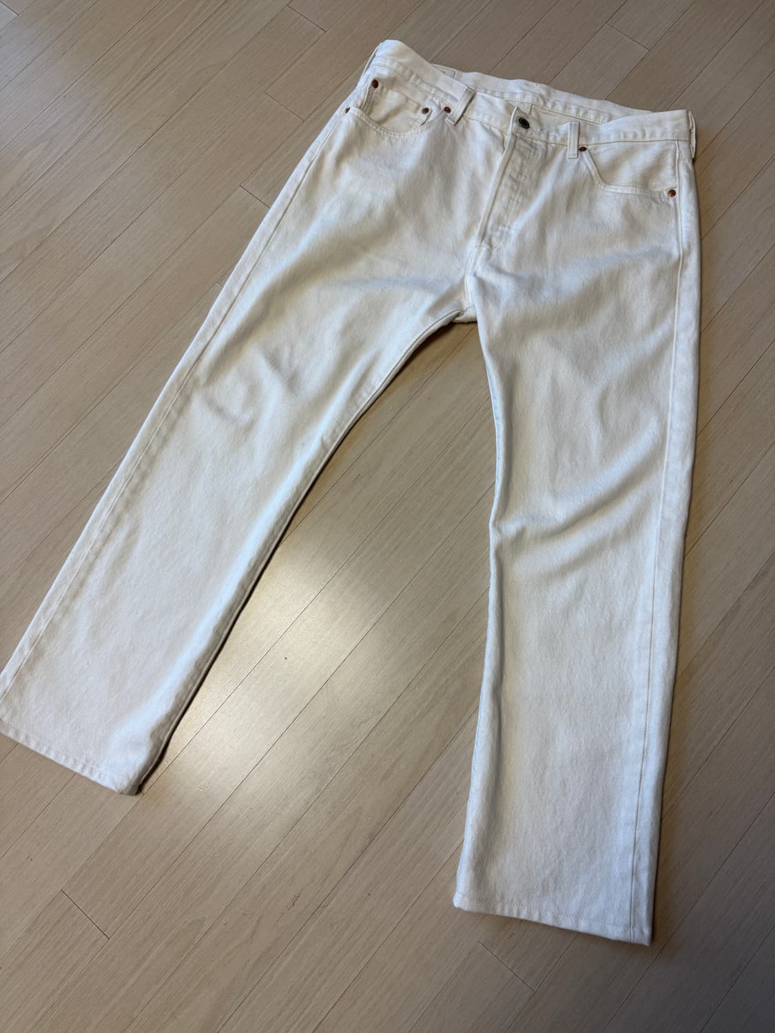 리바이스 501 화이트진 34사이즈 상품이미지1