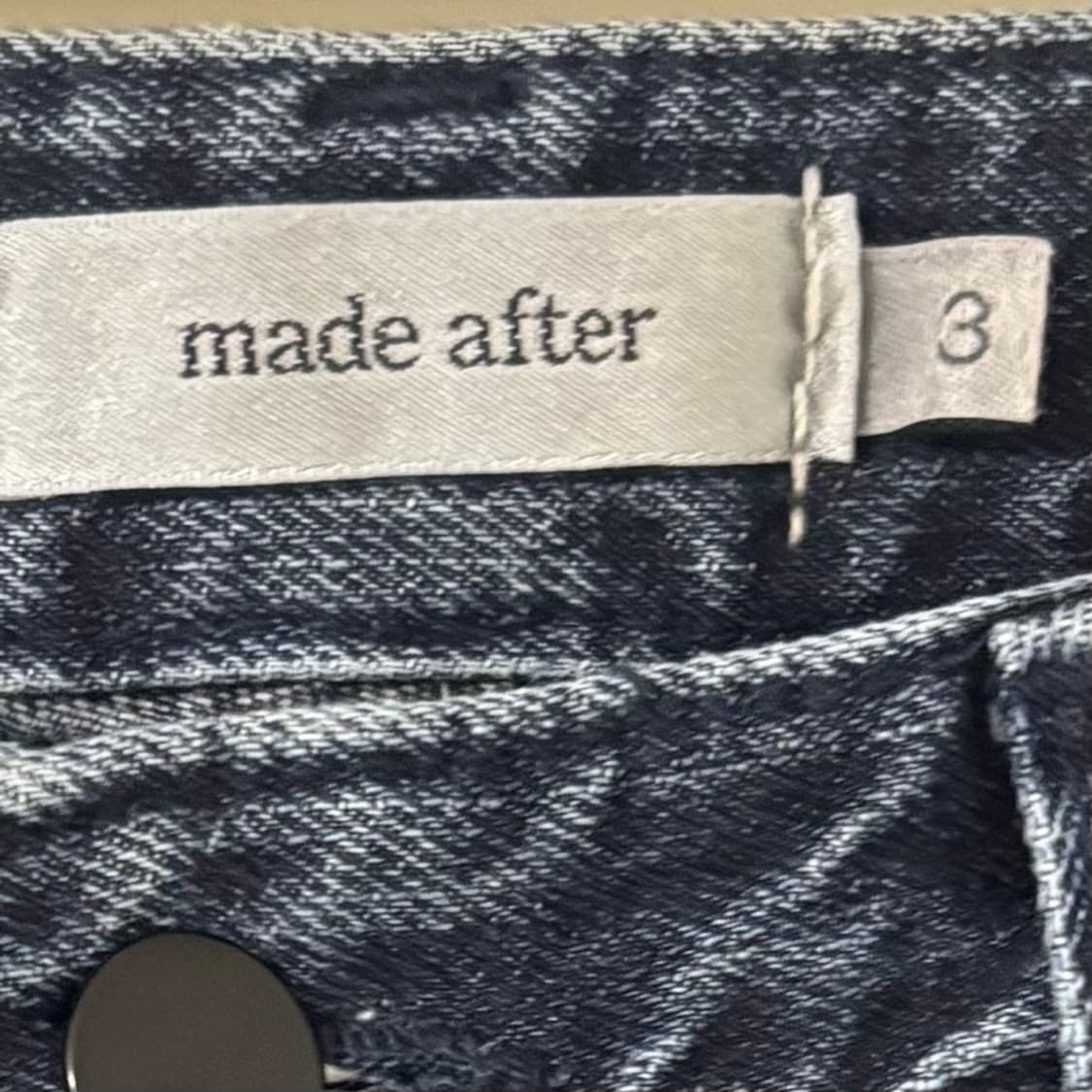 애프터먼데이 데님 팬츠 상품이미지3